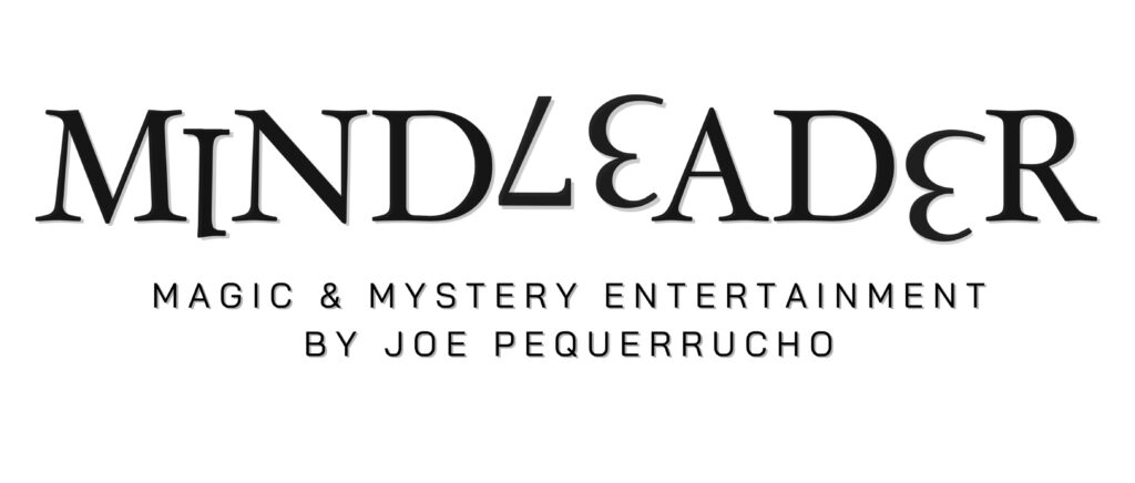 Contact Joe Pequerrucho | MindLeader Magic & Mystery Entertainment Logo